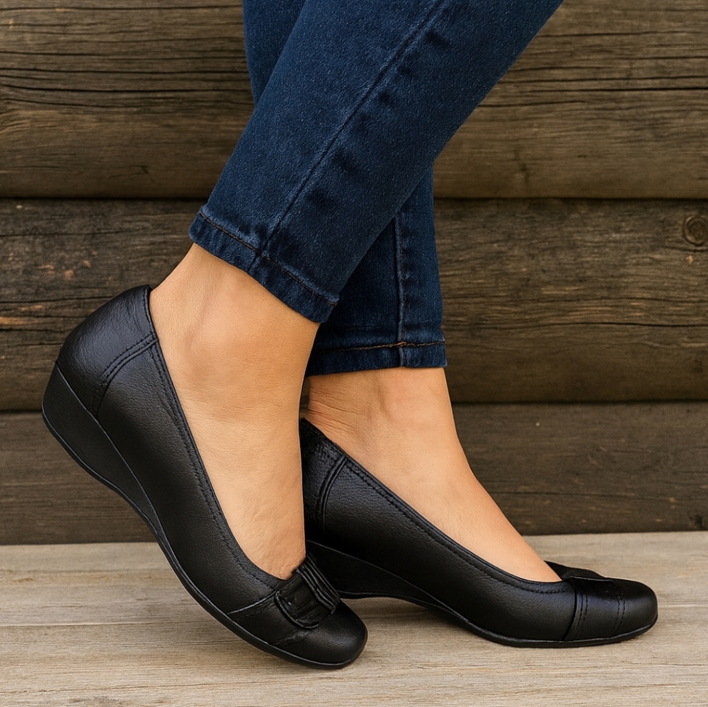 Clarks Bendables Proposal Pixie, Leather, Buckle,… - image 1